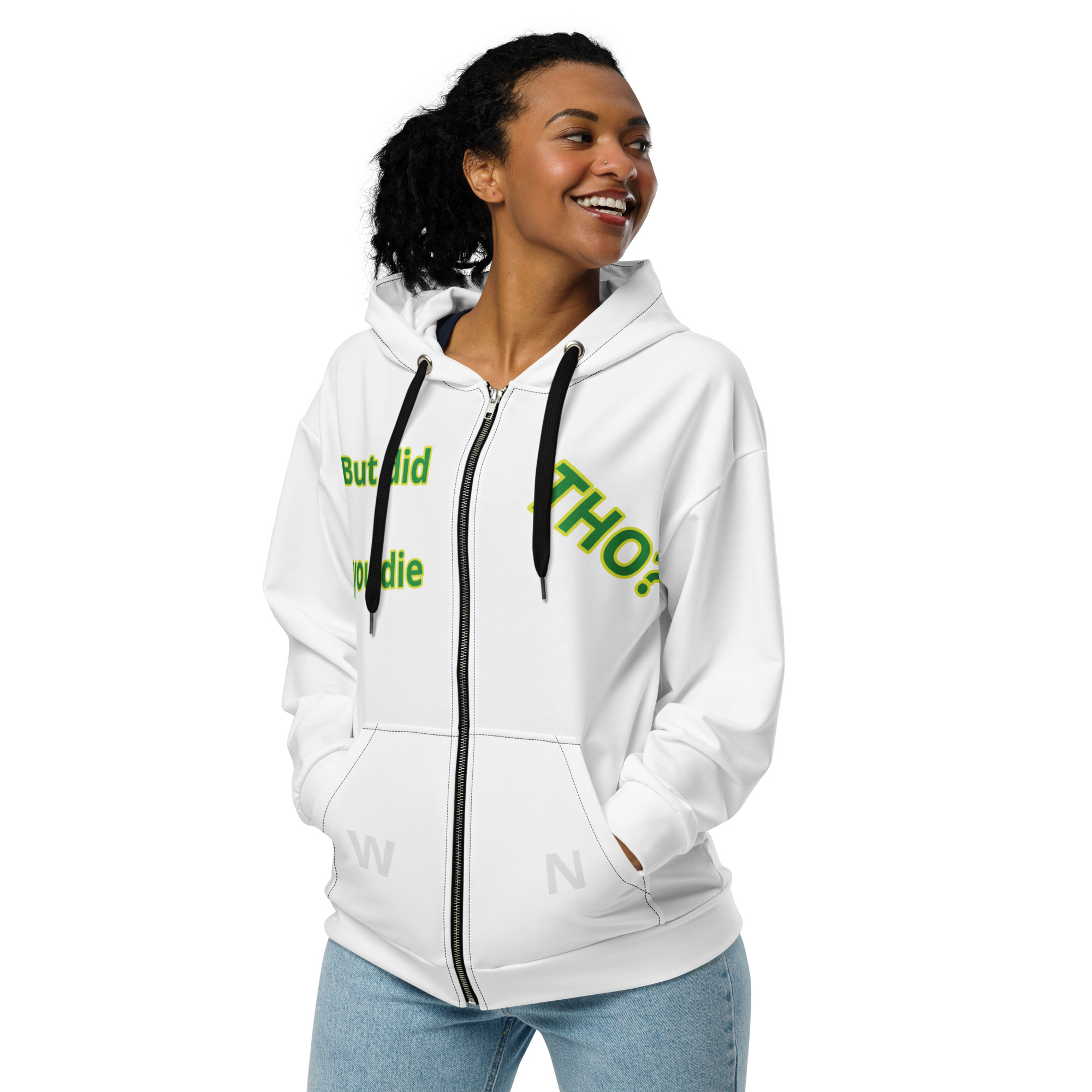 Unisex zip hoodie - Image 4