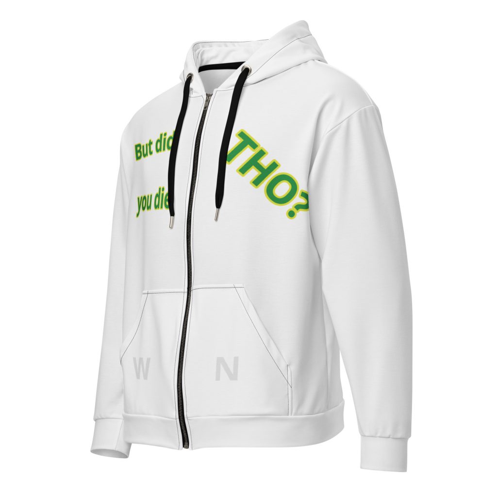 Unisex zip hoodie