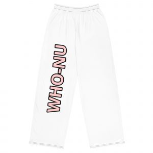 All-over print unisex wide-leg pants