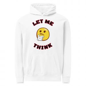 Unisex garment-dyed hoodie